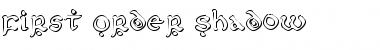 Download First Order Shadow Shadow Font Title Preview