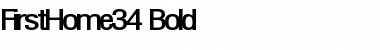 Download FirstHome34 Bold Font Title Preview