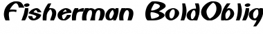 Download Fisherman BoldOblique Font Title Preview