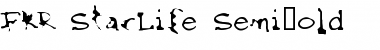 Download FKR StarLife SemiBold Font Title Preview