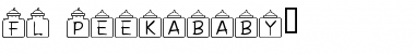 Download FL Peekababy! Regular Font Title Preview