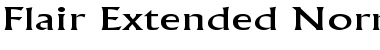 Download Flair Extended Normal Font Title Preview