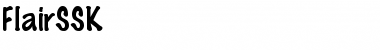 Download FlairSSK Regular Font Title Preview