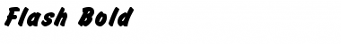 Download Flash Bold Font Title Preview