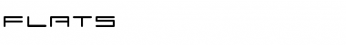Download FLATS Medium Font Title Preview