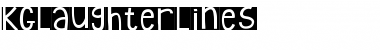 Download KG Laughter Lines Regular Font Title Preview