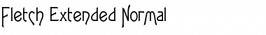 Download Fletch Extended Normal Font Title Preview