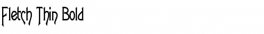 Download Fletch Thin Bold Font Title Preview