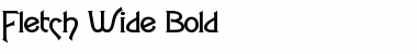 Download Fletch Wide Bold Font Title Preview