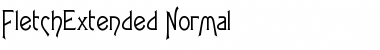 Download FletchExtended Normal Font Title Preview