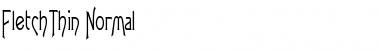 Download FletchThin Normal Font Title Preview