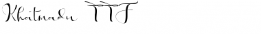 Download Khatmadu Regular Font Title Preview