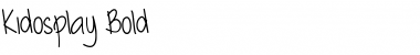 Download Kidosplay Bold Font Title Preview