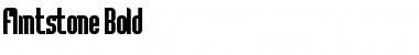 Download Flintstone Bold Font Title Preview