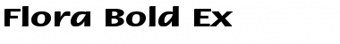 Download Flora-Bold Ex Regular Font Title Preview