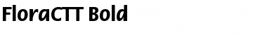 Download FloraCTT Bold Font Title Preview