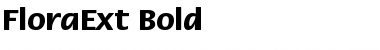 Download FloraExt Bold Font Title Preview