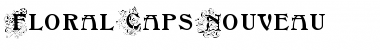 Download FloralCapsNouveau Regular Font Title Preview