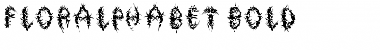 Download FlorAlphabet-Bold Regular Font Title Preview