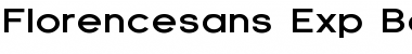 Download Florencesans Exp Bold Font Title Preview