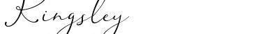 Download Kingsley Regular Font Title Preview