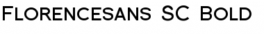 Download Florencesans SC Bold Font Title Preview