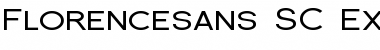 Download Florencesans SC Exp Regular Font Title Preview