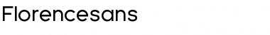 Download Florencesans Regular Font Title Preview