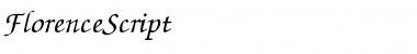Download FlorenceScript Normal Font Title Preview