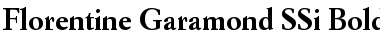 Download Florentine Garamond SSi Bold Font Title Preview