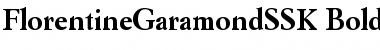 Download FlorentineGaramondSSK Bold Font Title Preview
