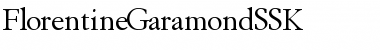 Download FlorentineGaramondSSK Regular Font Title Preview