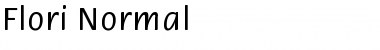 Download Flori Normal Font Title Preview