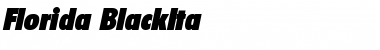 Download Florida-BlackIta Regular Font Title Preview