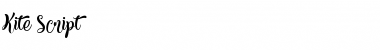 Download Kite Script Regular Font Title Preview