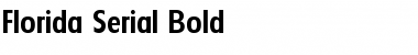 Download Florida-Serial Bold Font Title Preview