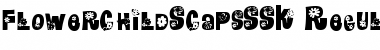 Download FlowerChildSCapsSSK Regular Font Title Preview