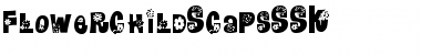 Download FlowerChildSCapsSSK Regular Font Title Preview