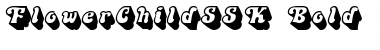Download FlowerChildSSK Bold Font Title Preview