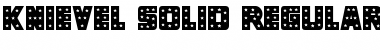 Download Knievel Solid Regular Font Title Preview