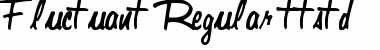 Download Fluctuant Regular Font Title Preview