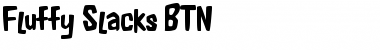 Download Fluffy Slacks BTN Regular Font Title Preview