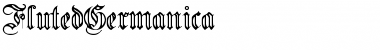 Download FlutedGermanica Regular Font Title Preview