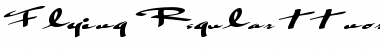 Download Flying Regular Font Title Preview