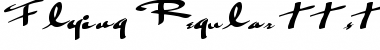 Download Flying Regular Font Title Preview