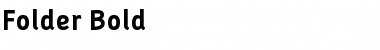 Download Folder Bold Font Title Preview