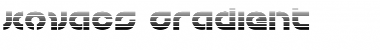 Download Kovacs Gradient Regular Font Title Preview