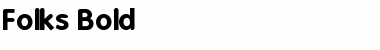 Download Folks Bold Font Title Preview