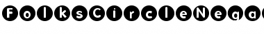 Download FolksCircleNegative Regular Font Title Preview