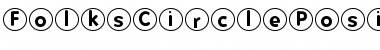 Download FolksCirclePositive Regular Font Title Preview